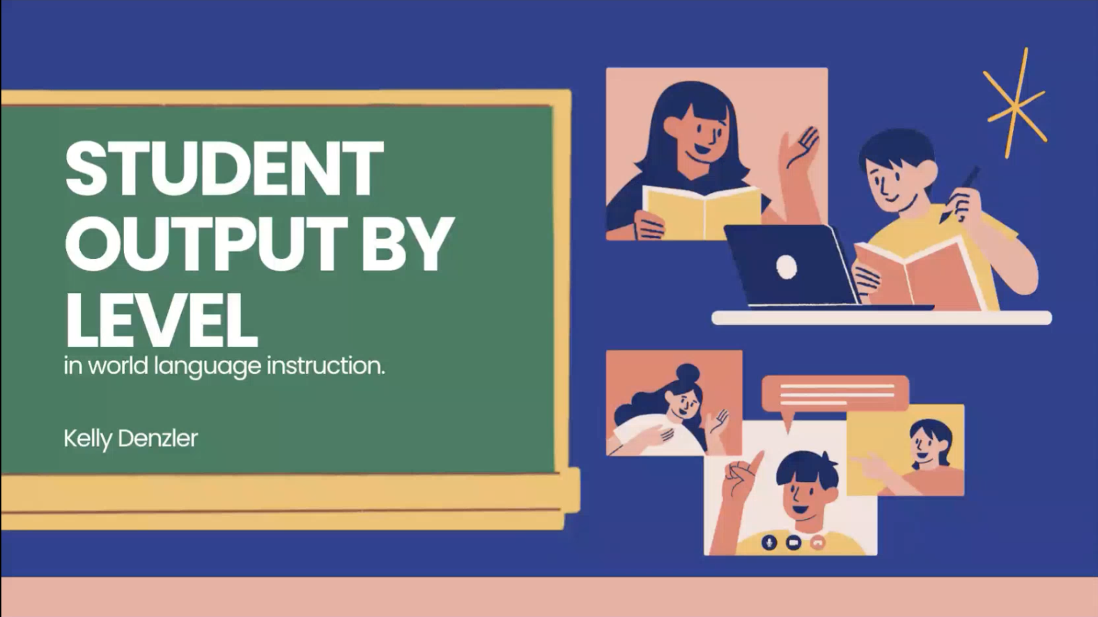 Student output level graphic